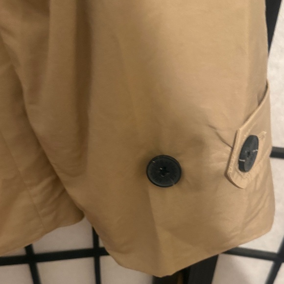 Avec Les Filles Beige Double-Breasted Trench Coat - Picture 6 of 9